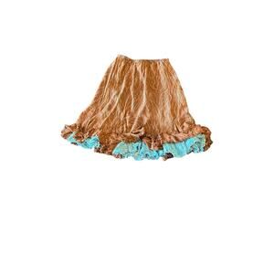 Reversible Maxi Skirt Sz. M - Whimsigoth, Fairy, Fairycore, Boho, Ruffled, Layer